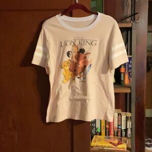 Disney White Short Sleeve Tee